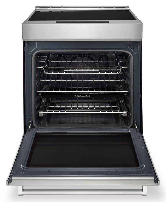 KitchenAid 6.4 Cu. Ft. Induction Range with Air Fry and AquaLift® - Stainless Steel - KSIS730PSS