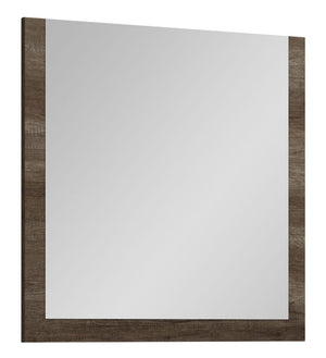 Gino Bedroom Dresser Mirror - Made in Italy, Modern - Brown
