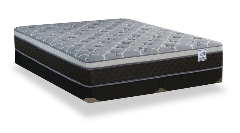 Springwall Salerno Eurotop Low-Profile King Mattress Set