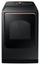 ["Samsung 7.4 Cu. Ft. Electric Dryer with Steam - Black Stainless Steel - DVE54CG7550VAC"]