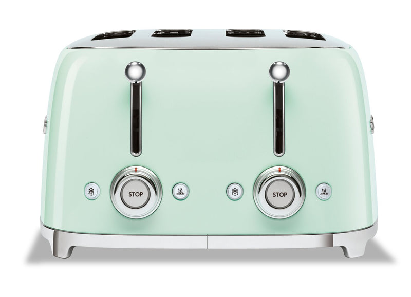Smeg 4-Slice Long-Slot Toaster - TSF03PGUS