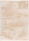 Harlow Beige Shag Area Rug - 7'9\" x 9'5\"