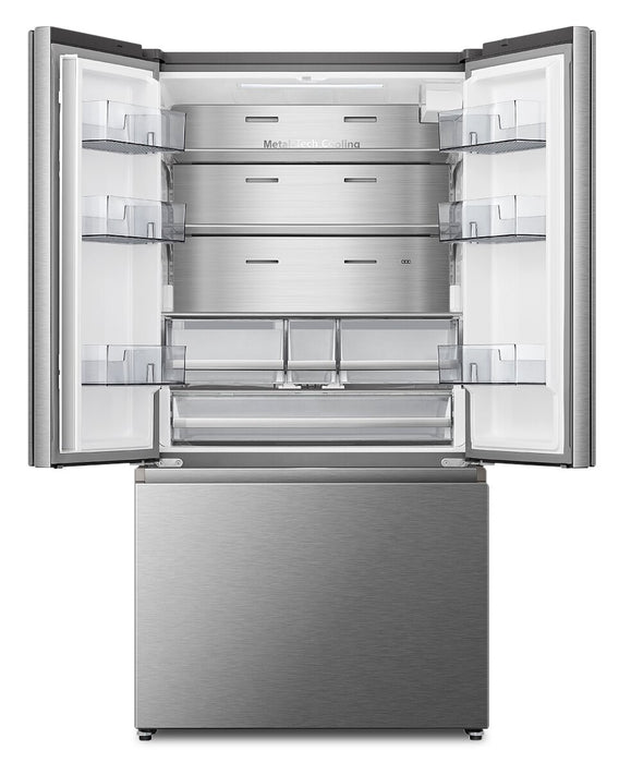 Hisense 36\" 22.4 Cu. Ft. French-Door Refrigerator - Stainless Steel - RF225C3CSEI