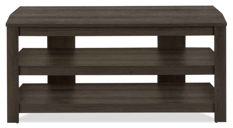 Matias 42\" Modern TV Stand with Storage and Cable Management for TVs up to 45\"- Dark Brown