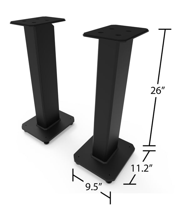 Kanto Living 26\" SX Fillable Speaker Floor Stands - SX26