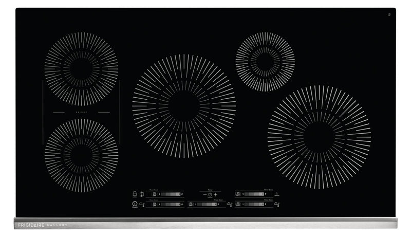 Frigidaire Gallery 36\" 5-Element Induction Cooktop - Black - GCCI3667AB