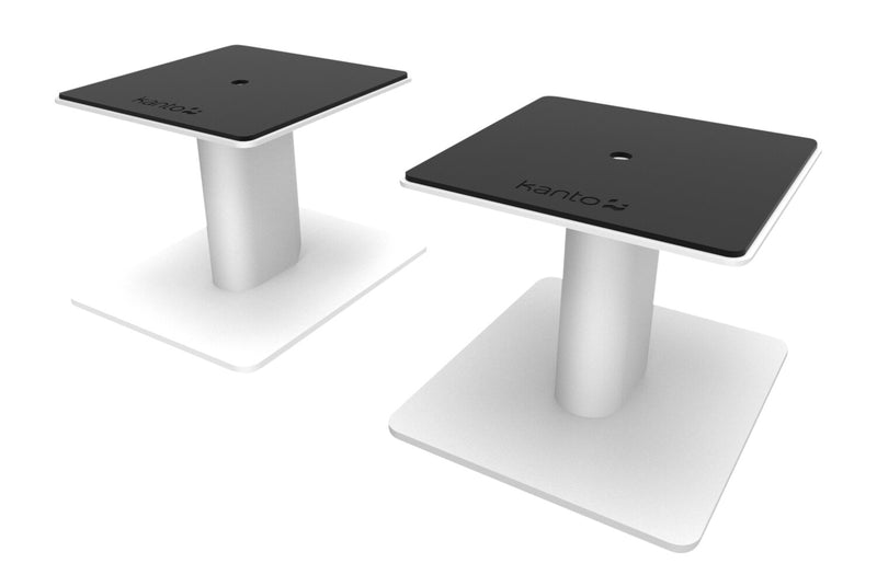 Kanto SP6HD 6\" Pair of Speaker Stands with Integrated Cable Management - White