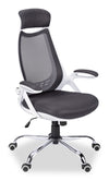 Kegan 28\" Executive Mesh Office Chair - White 