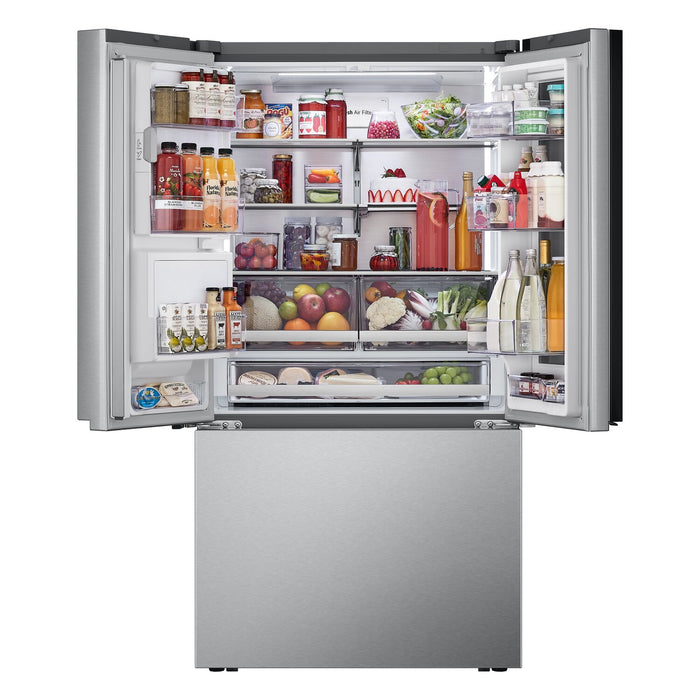 LG 36\" 26 Cu. Ft. French-Door Counter-Depth MAX™ Refrigerator - Smudge Proof Stainless Steel - LRYKC2606S