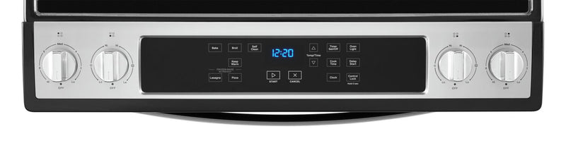 Whirlpool 4.8 Cu. Ft. Electric Range with Self-Clean - Stainless Steel - YWEE515S0LS