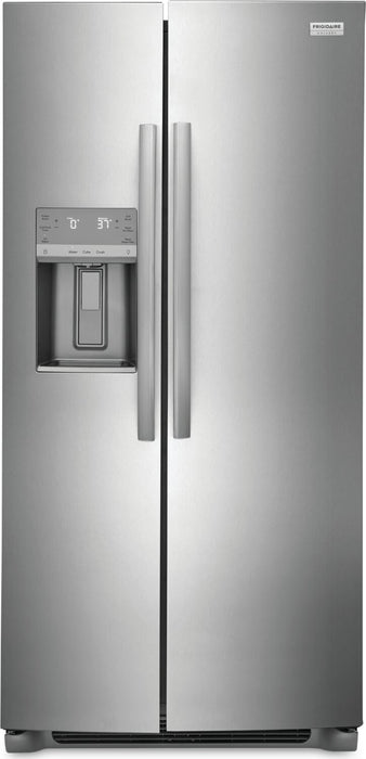 Frigidaire Gallery 33\" 22.3 Cu. Ft. Standard-Depth Side-by-Side Refrigerator - Smudge-Proof® Stainless Steel - GRSS2352AF