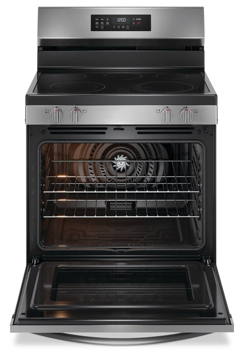 Frigidaire 5.3 Cu. Ft. Electric Range With Air Fry and Convection Bake - Stainless Steel - FCRE308CAS