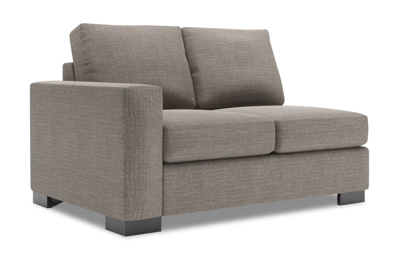 Sofa Lab Track LAF Loveseat - Luna Smoke