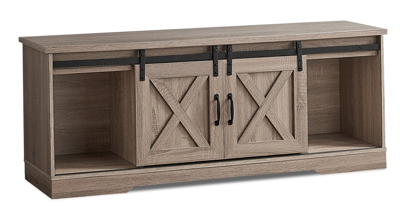 Marston 60\" Modern TV Stand with Storage and Cable Management for TVs up to 65\"- Dark Taupe