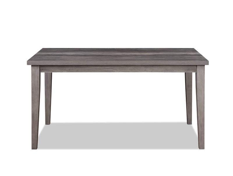 Krew Dining Table, Melamine, 60\"W - Grey