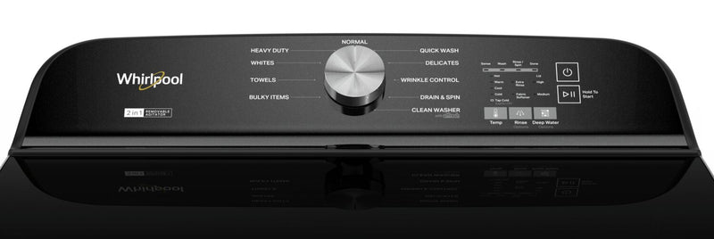Whirlpool 6.1 Cu. Ft. Top-Load Washer - Volcano Black - WTW6157PB