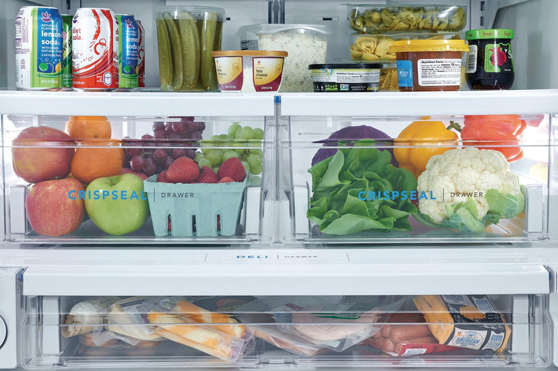 Frigidaire 36\" 27.8 Cu. Ft. Standard-Depth French-Door Refrigerator - White - FRFS2823AW