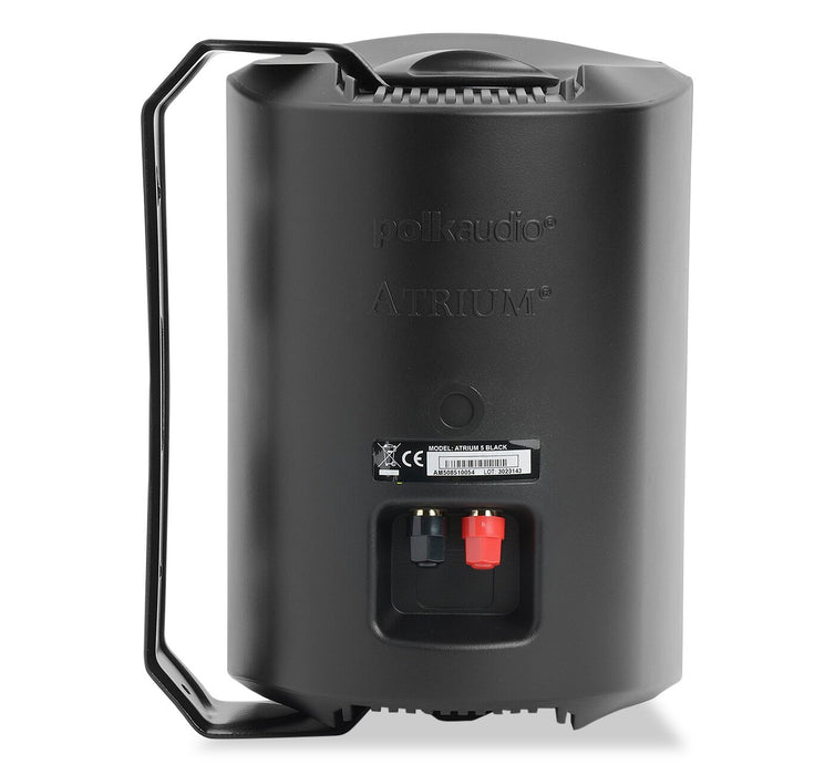 Polk Audio Atrium 5 Black Outdoor Loudspeakers with 5\" Drivers – AM5085