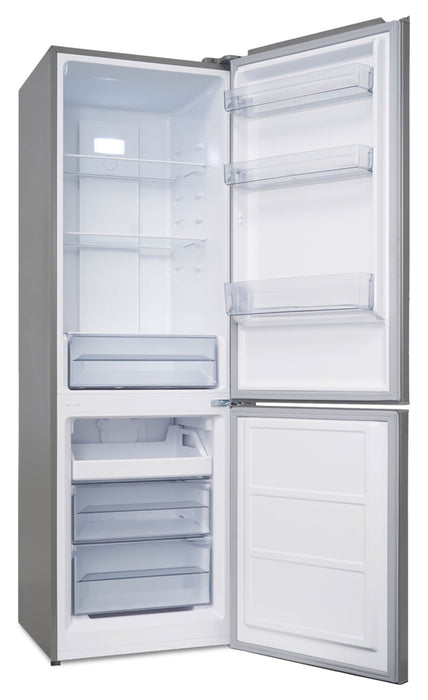 Danby 23.7\" 10.3 Cu. Ft. Bottom-Mount Refrigerator - Stainless Steel - DBMF100B1SLDB