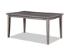 ["Krew Dining Table, Melamine, 60\"W - Grey"]