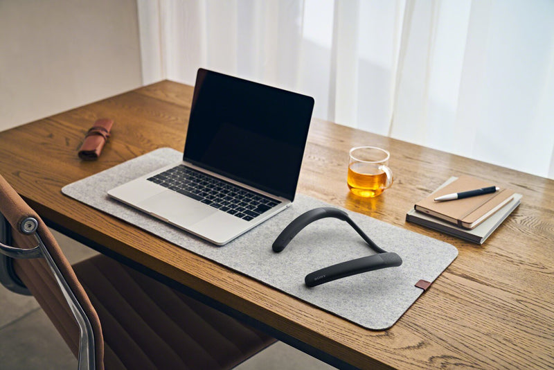 SONY Wireless Grey Neckband Speaker (SRSNB10)