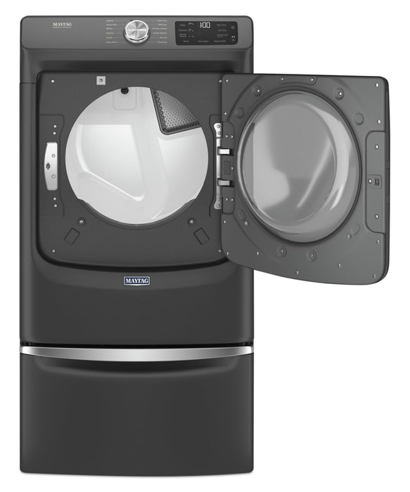 Maytag 7.3 Cu. Ft. Gas Dryer with Steam - Volcano Black - Stackable - MGD6630MBK