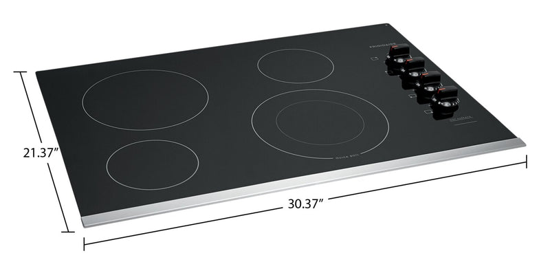 Frigidaire 30\" 4-Element Electric Cooktop - Stainless Steel - FFEC3025US