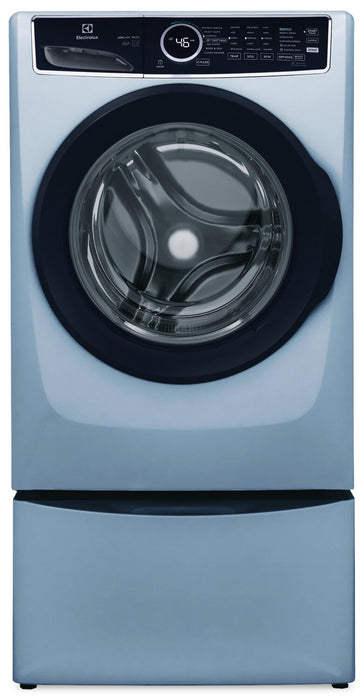 Electrolux 5.2 Cu. Ft. Front-Load High-Efficiency Steam Washer - Glacier Blue - Stackable - ELFW7437AG