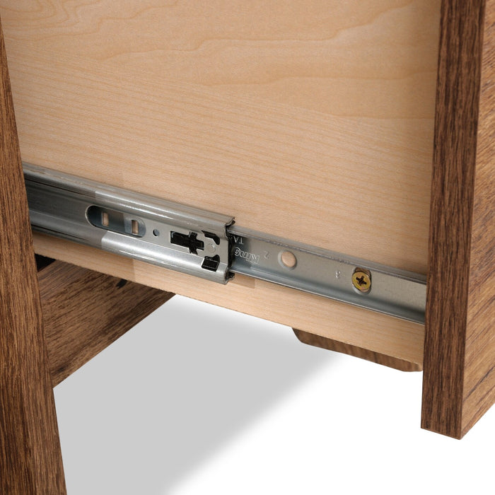  Kyree 59.06\" Executive Office Desk with 4-Drawers - Vintage Oak