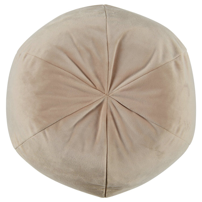 Pouf Accent Pillow - Beige 