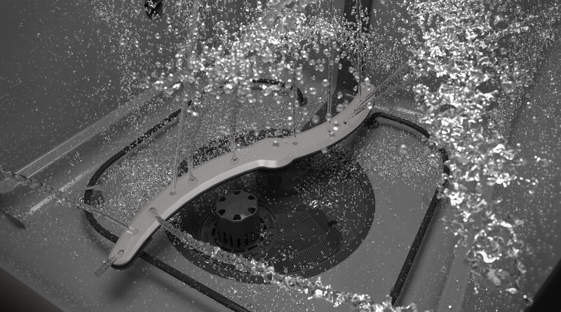 GE 24\" 59 dBA Built-In Front-Control Dishwasher with Piranha Hard Food Disposer - White - GDF510PGRWW