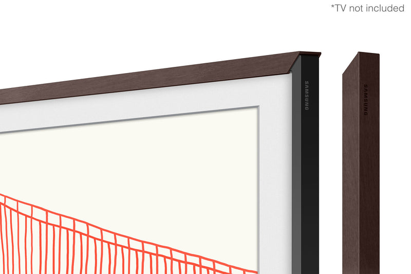 Samsung Customizable Bezel for 43\" The Frame TV - Modern Brown