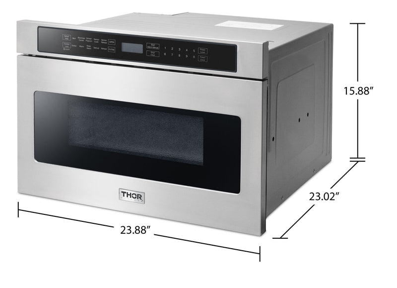 Thor Kitchen 24\" 1.2 Cu. Ft. Microwave Drawer - TMD2401