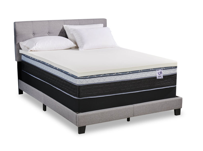 Springwall 2\" Bronze Luxury Firm Queen Mattress Topper