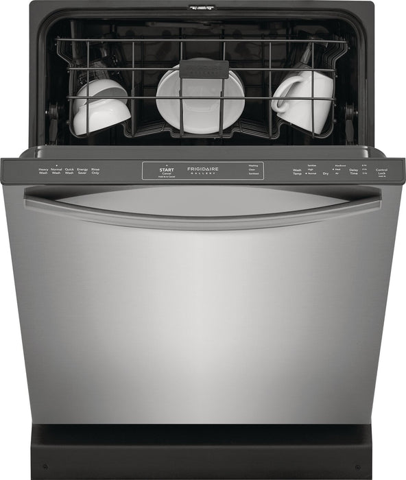 Frigidaire Gallery 24\" 52 dBA Built-in Top-Control Dishwasher - Smudge-Proof™ Stainless Steel - GDPH4515AF
