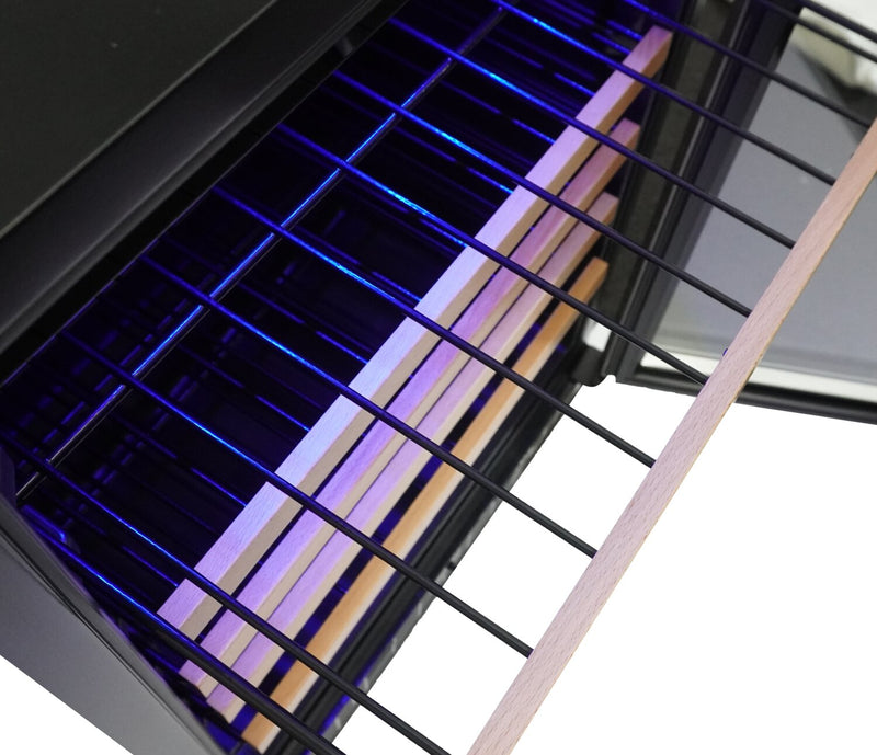 Silhouette Stilton 23.8\" 5.7 Cu. Ft. Single-Door Wine Cooler - Stainless Steel - SWC057D1BSS