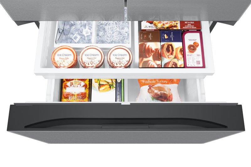 Samsung 36\" 32 Cu. Ft. Full Depth French-Door Refrigerator - Stainless Steel - RF32CG5100SRAA