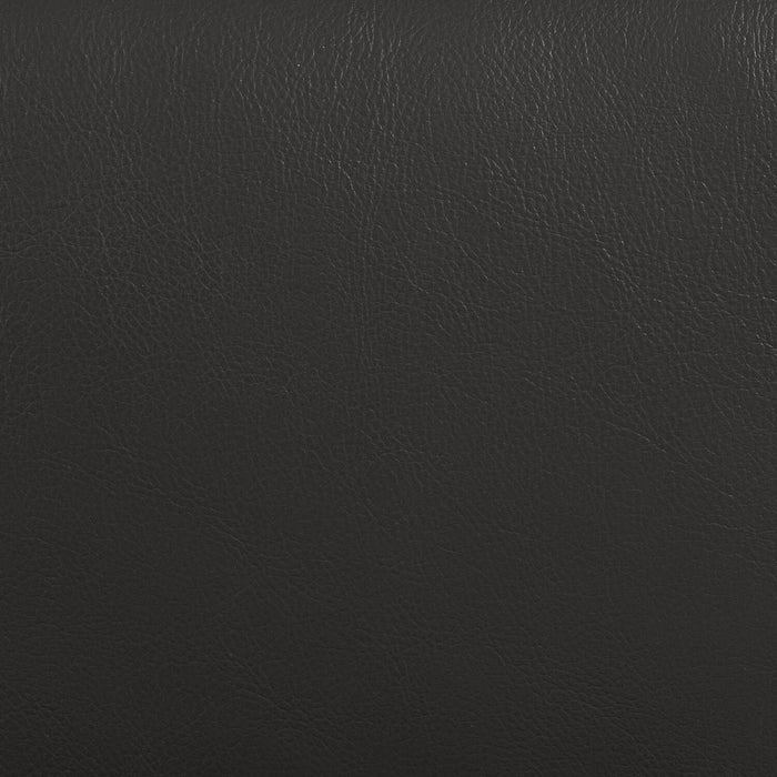 Chandler 60\" Leather-Look Fabric Reclining Loveseat - Grey