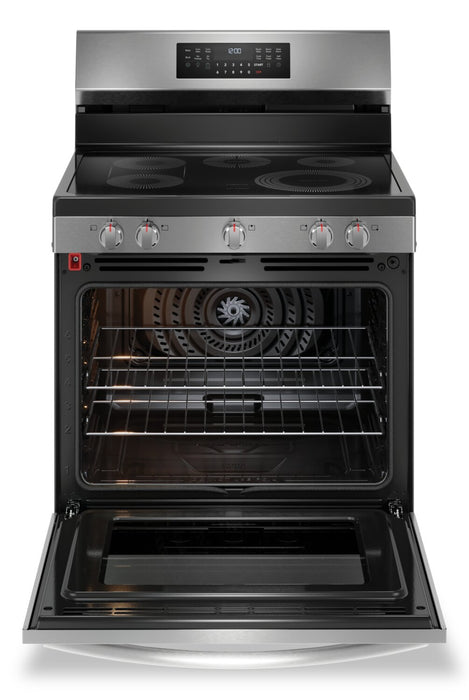 Frigidaire Gallery 5.3 Cu. Ft. Electric Range With Total Convection and Air Fry - Smudge-Proof® Stainless Steel - GCRE306CBF