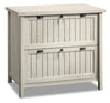 Retta 33.39\" 2-Drawer Lateral Filing Cabinet - Chalked Chestnut