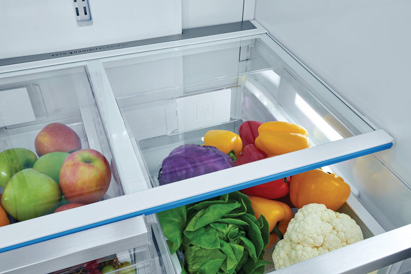 Frigidaire Gallery 36\" 23.3 Cu. Ft. Counter-Depth French-Door Refrigerator - Smudge-Proof® Stainless Steel - GRFG2353AF