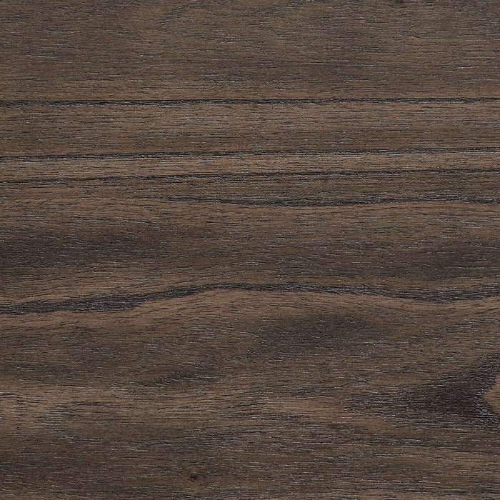 Kane 6pc Bedroom Set with Storage Bed, Dresser, Mirror & Nightstand, Vegan Leather, Brown - King Size