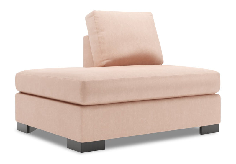 Sofa Lab Track LAF Chaise Return - Pax Rose