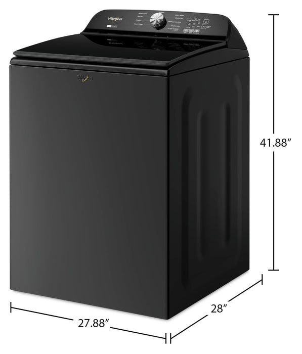 Whirlpool 6.1 Cu. Ft. Top-Load Washer - Volcano Black - WTW6157PB