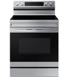 ["Samsung 6.3 Cu. Ft. Smart Electric Free Standing Range with Air Fry - Stainless Steel - NE63A6511SS/AC"]