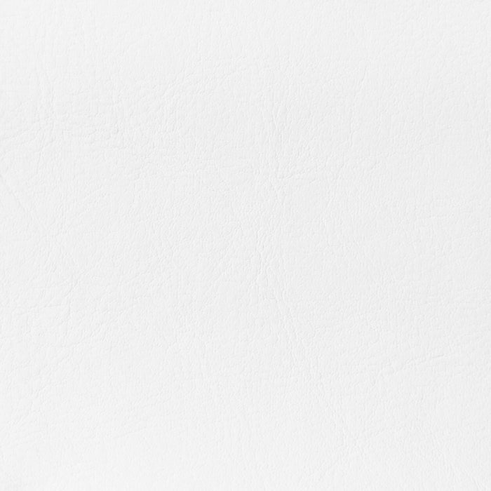 Park Upholstered Bed in White Vegan-Leather Fabric - Queen Size