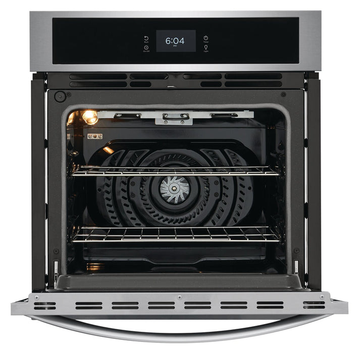 Frigidaire 27\" 3.8 Cu. Ft. Electric Single Wall Oven with Fan Convection - Stainless Steel - FCWS2727AS