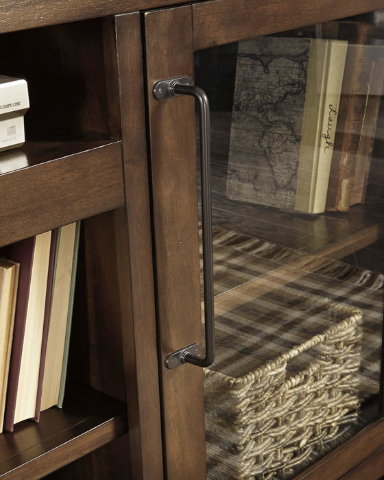 Starmore 70\" Traditional TV Stand with Storage and Cable Management for TVs up to 80\"- Brown