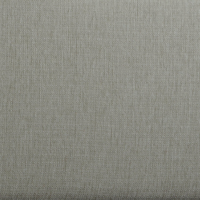 Made in Canada Cindy Crawford Home Kylie 55\" Linen-Look Loveseat with Wood Legs - Zeus Grey