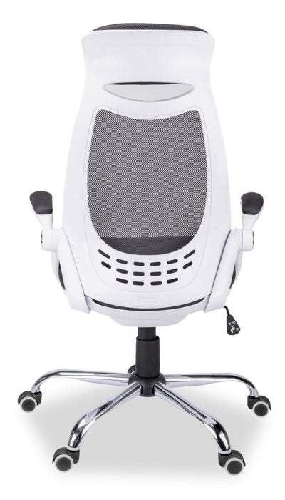 Kegan 28\" Executive Mesh Office Chair - White 